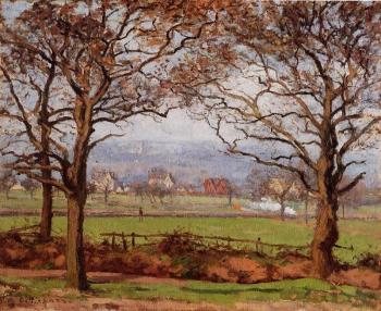 卡米耶 畢沙羅 Near Sydenham Hill, Looking towards Lower Norwood 卡米耶 畢沙羅 Near Sydenham Hill, Looking towards Lower Norwood